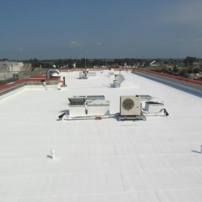 Fase 5 - realizzazione finitura ad elavti indici di riflettanza ed emissività - Cool Roof